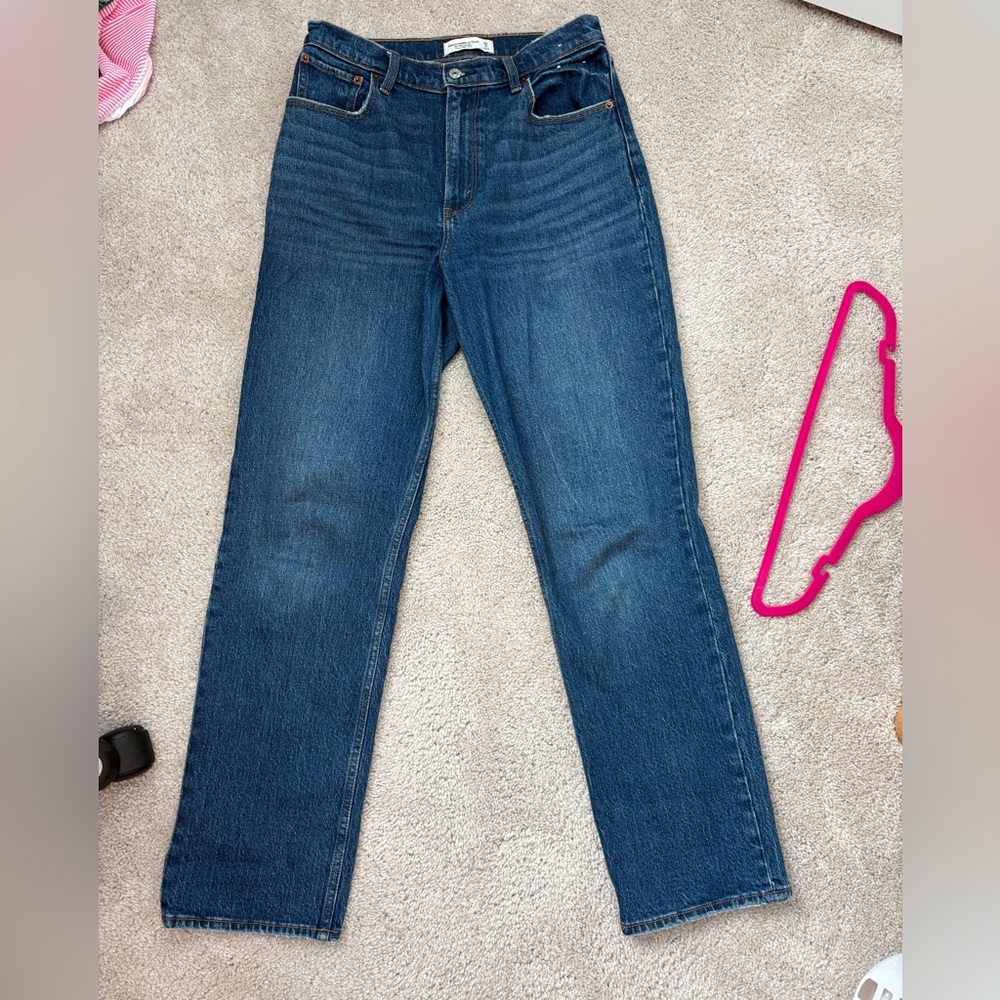 Abercrombie 90's Relaxed Straight Jeans - 28R - Picture 4 of 5